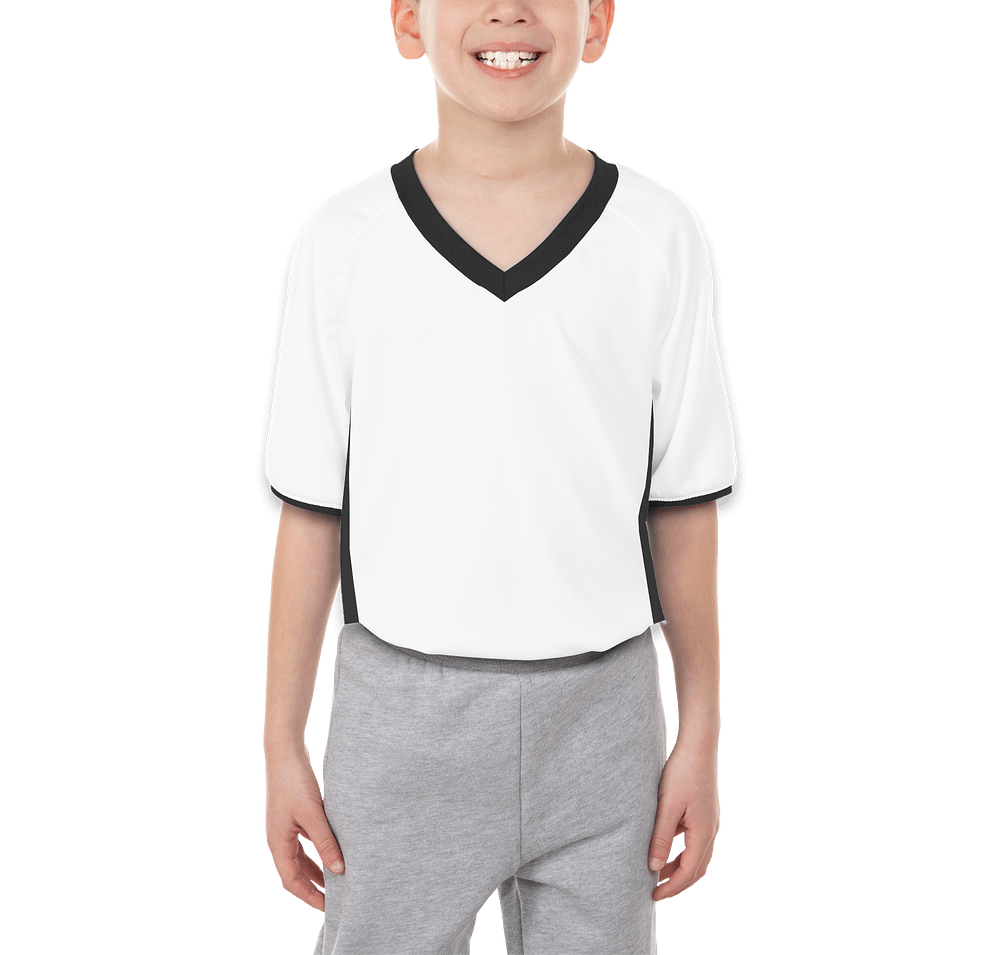 Augusta Youth Cutter+ UPF 50 V-Neck Jersey-default