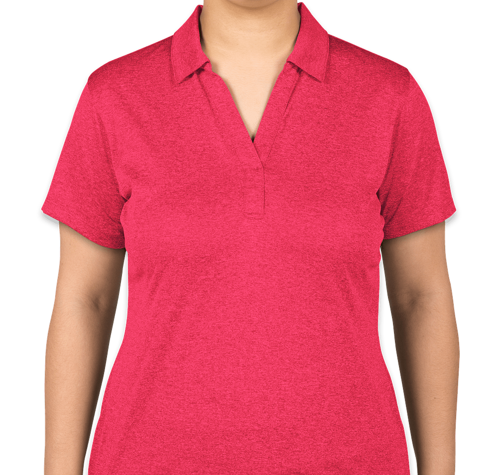 Sport-Tek Women's Heather Contender Performance Polo - Embroidered-default