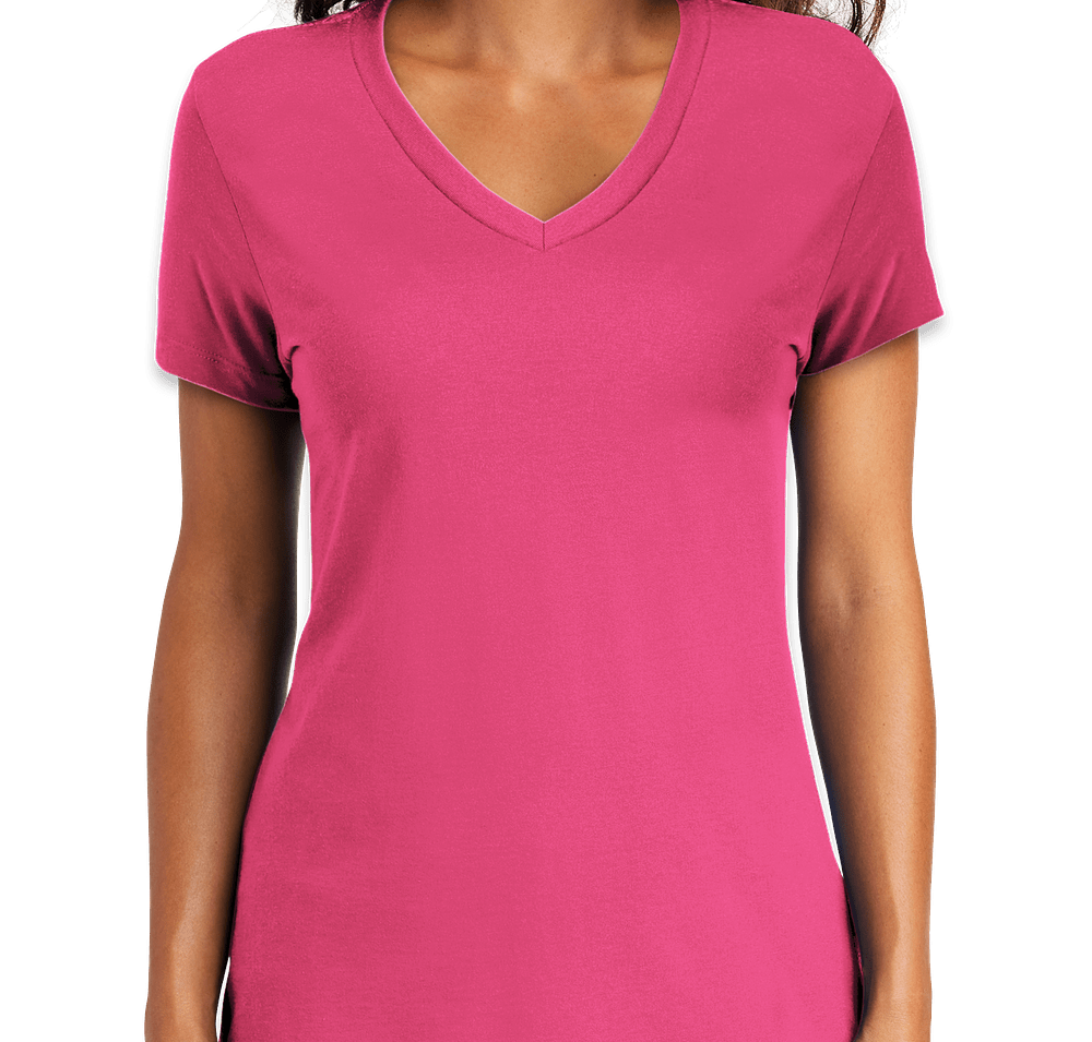 District Women's Perfect Weight V-Neck T-shirt-default