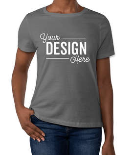 Bella + Canvas Women's Jersey T-shirt - Color: Asphalt