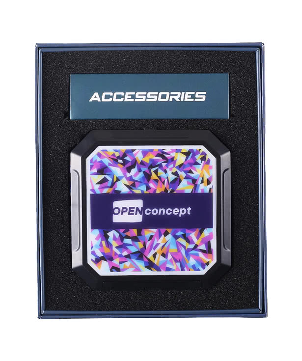 Full Color Solr 10,000 mAh Power Bank and Flashlight