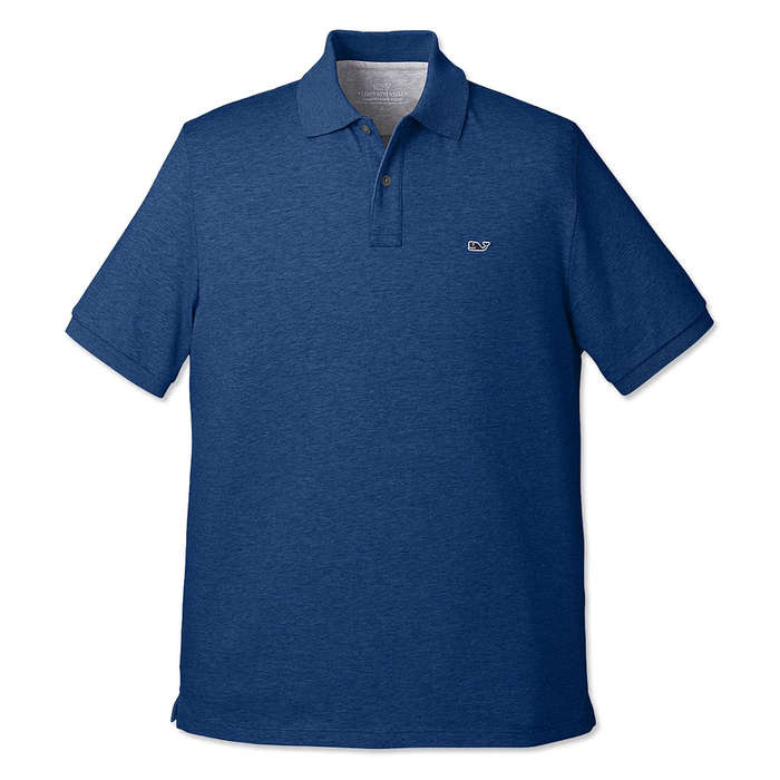 Vineyard Vines Edgartown Logo Pique Polo