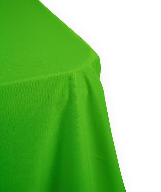 Full Color 8' Promotional Open-Back Throw Tablecloth