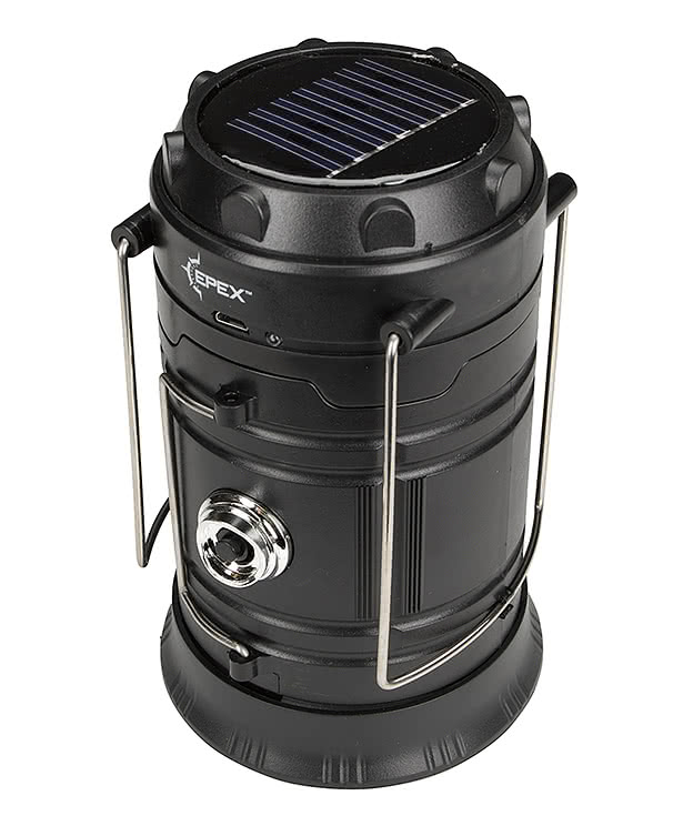 EPEX North Fork Park Solar Lantern Flashlight