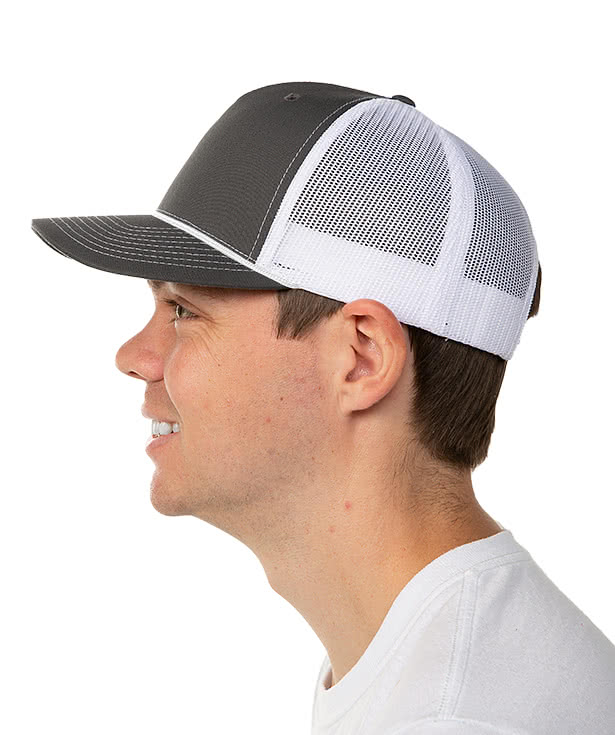 Richardson Five-Panel Rope Snapback Trucker Hat - Embroidered