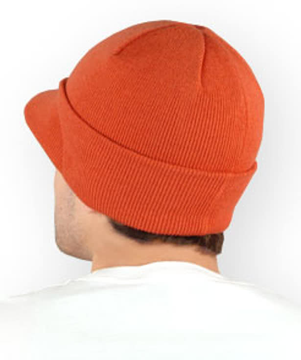 Otto Caps Short Visor Beanie