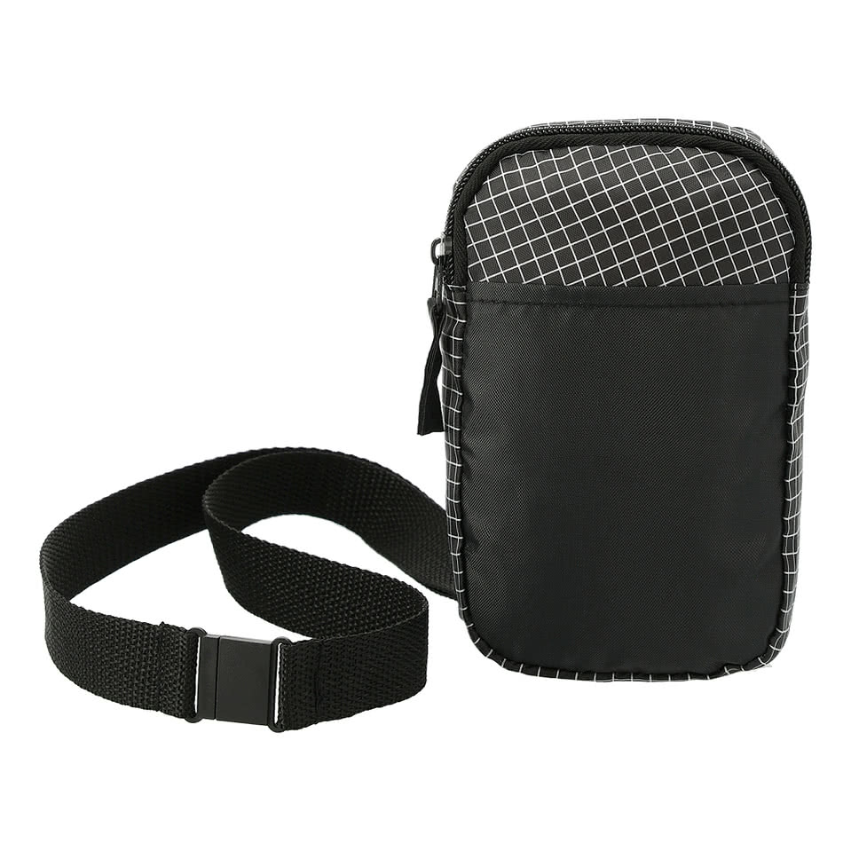 Grid Lanyard Phone Pouch
