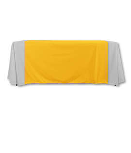 Full Color 57" LazerLine Table Runner - Color: Yellow