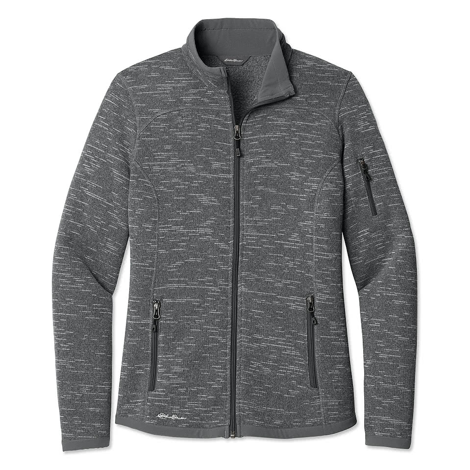 Eddie Bauer Women's Stretch Sweater Fleece Jacket