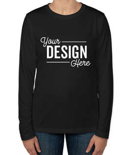 Clique by Cutter & Buck Women's Spin Eco UPF 50 Long Sleeve Performance Shirt - Color: Black