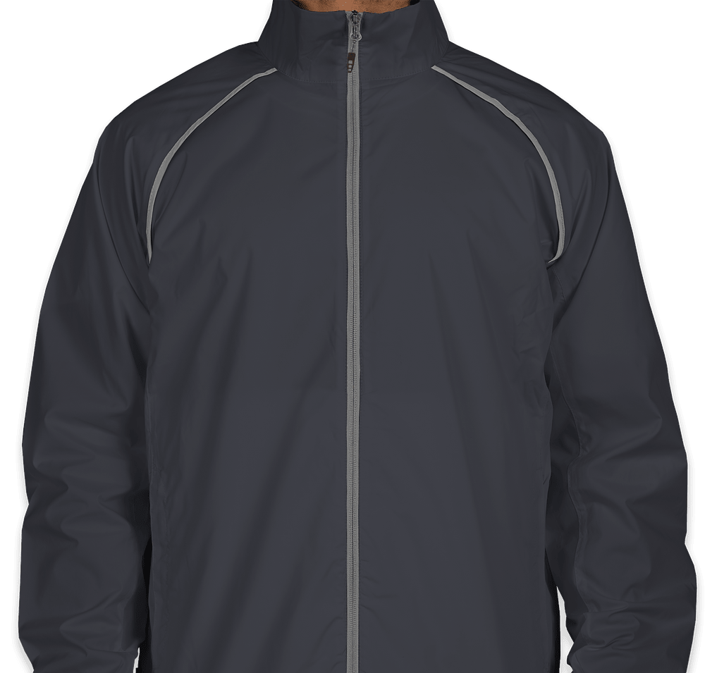 Elevate Egmont Packable Contrast Zipper Windbreaker-default