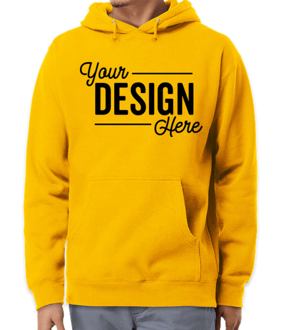 Independent Trading Heavyweight Pullover Hoodie in Gold