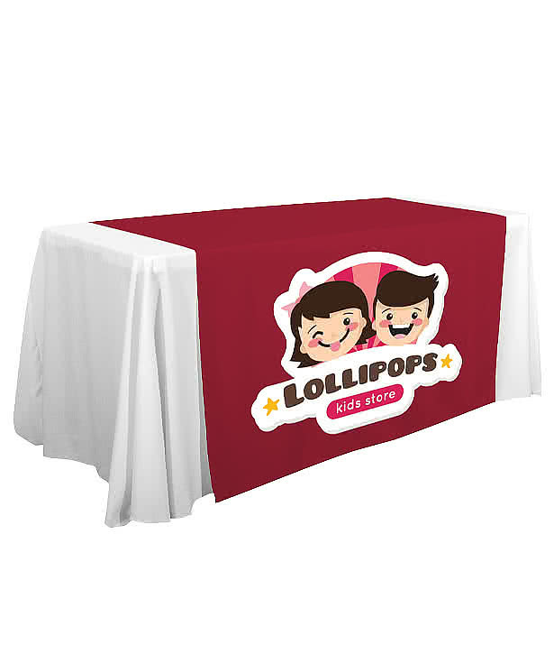 Full Color 57" LazerLine Table Runner