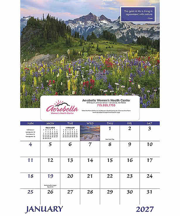 Inspirations for Life Wall Calendar