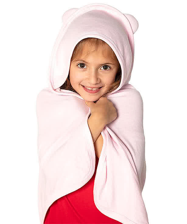 Rabbit Skins Toddler 50/50 Hooded Towel With Ears