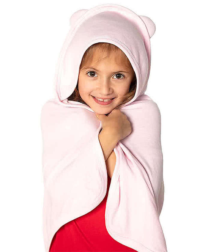 Rabbit Skins Toddler 50/50 Hooded Towel With Ears