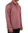 Devon & Jones Heather Quarter Zip Performance Pullover