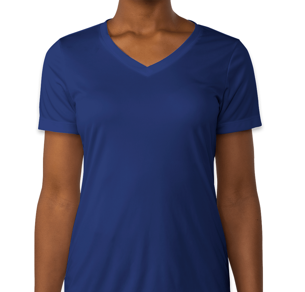 Sport-Tek Women's Competitor V-Neck Performance Shirt-default