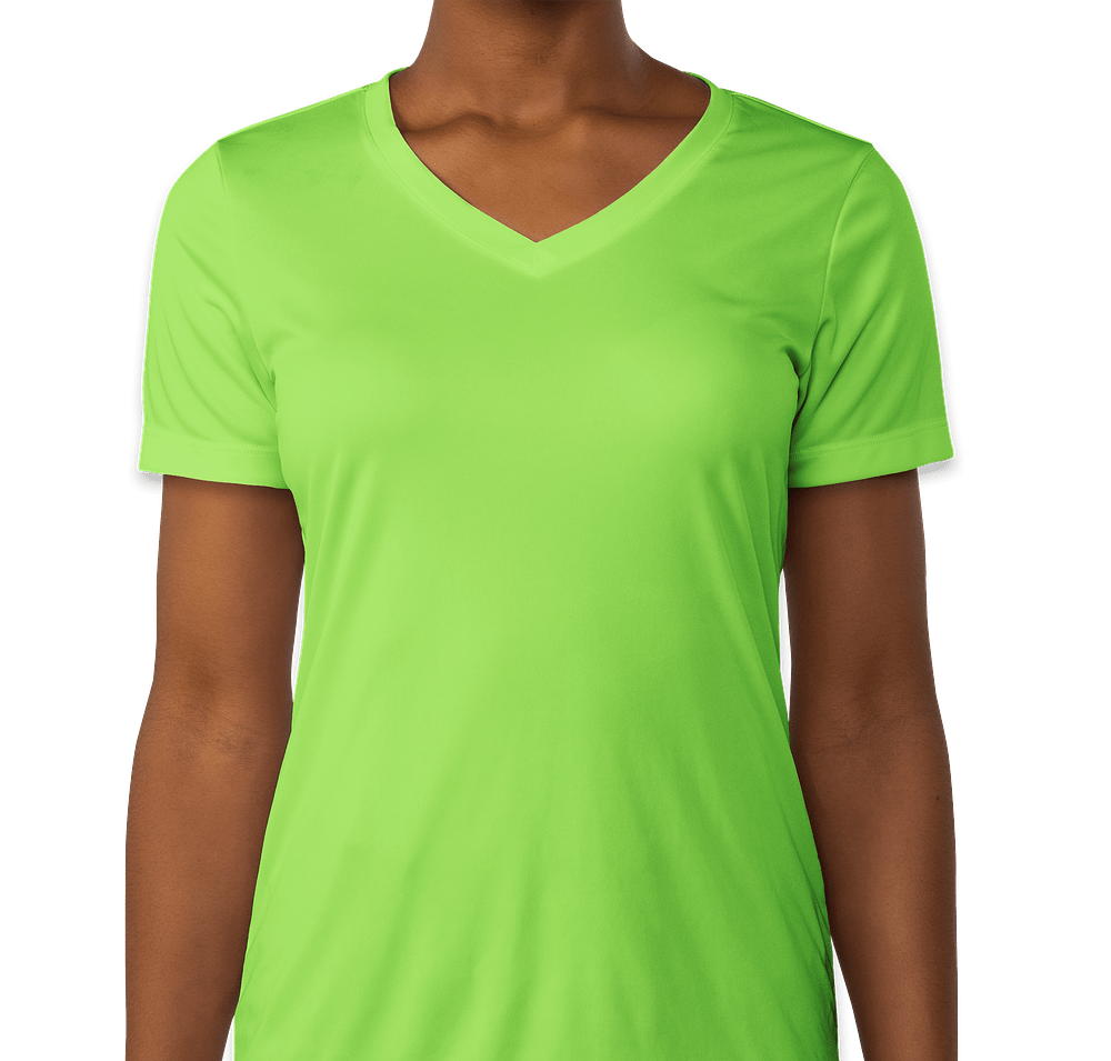 Sport-Tek Women's Competitor V-Neck Performance Shirt-default