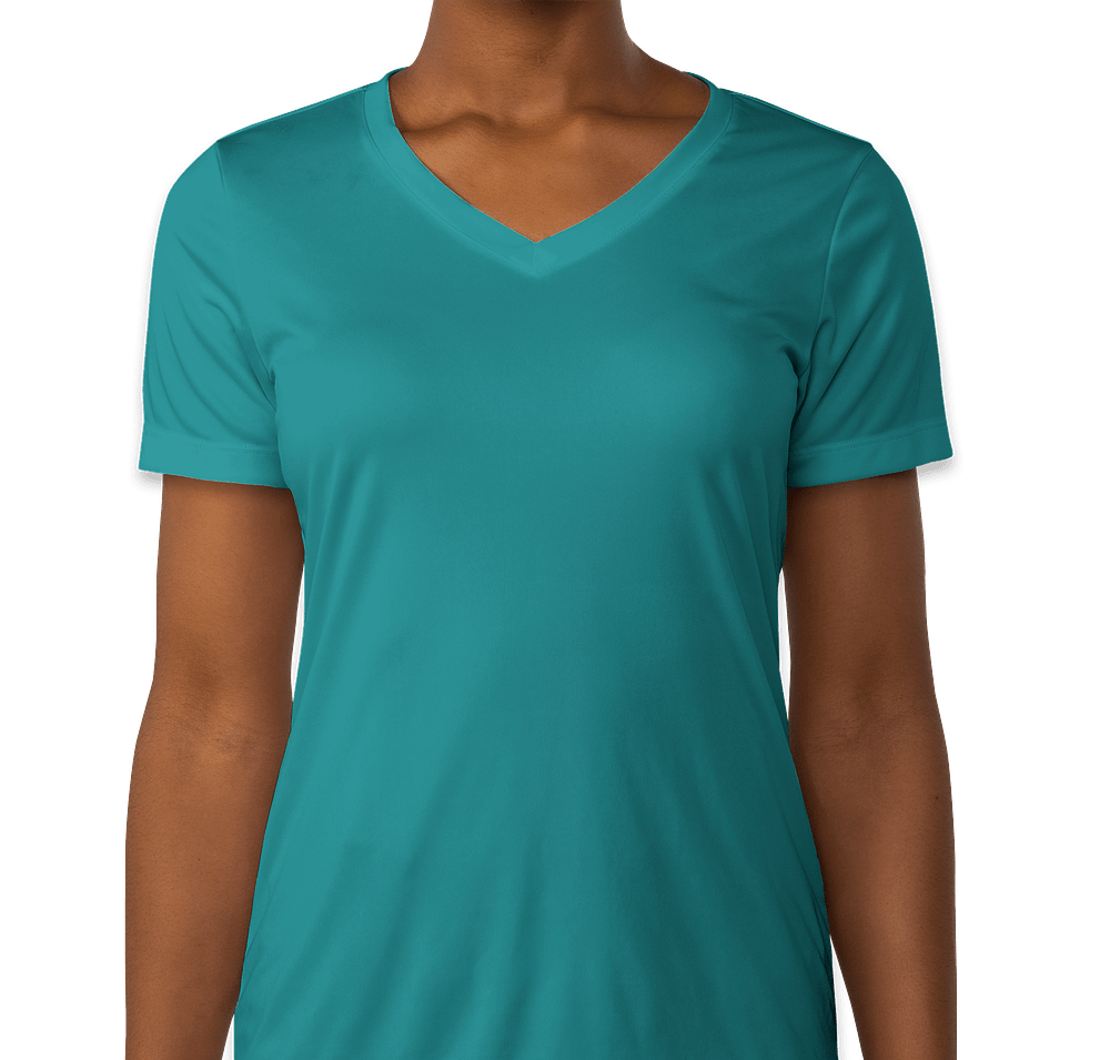 Sport-Tek Women's Competitor V-Neck Performance Shirt-default