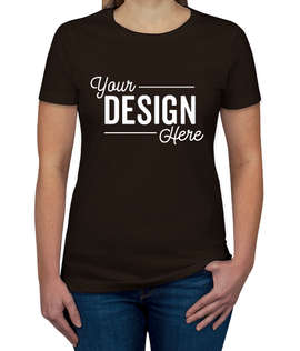 Next Level Women's Slim Fit Jersey T-shirt - Color: Dark Chocolate