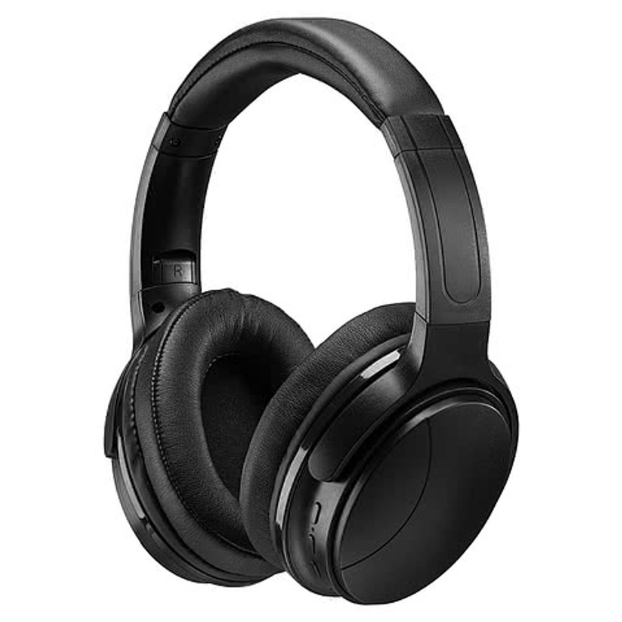 iLive Active Noise Cancellation Bluetooth Headphones in Black