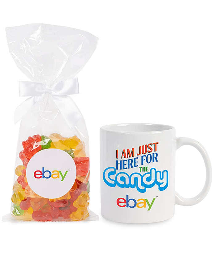 Full Color 11 oz. Ceramic Mug & Gummy Bears Gift Set