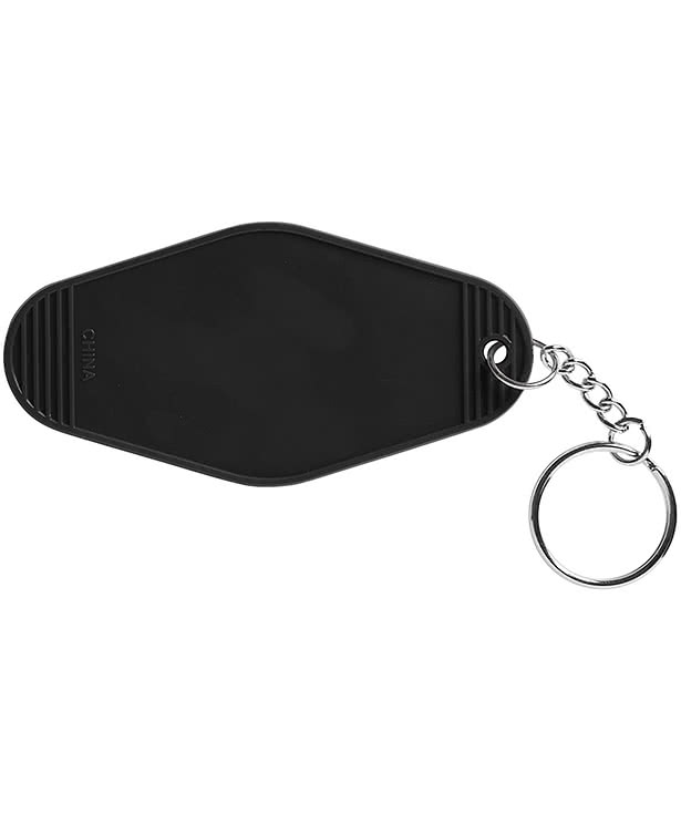 Recycled Plastic Motel Keychain