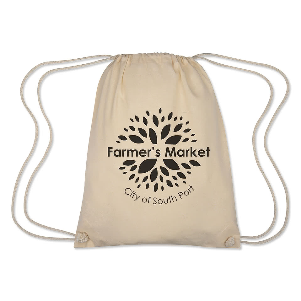 Cooper Cotton Drawstring Bag
