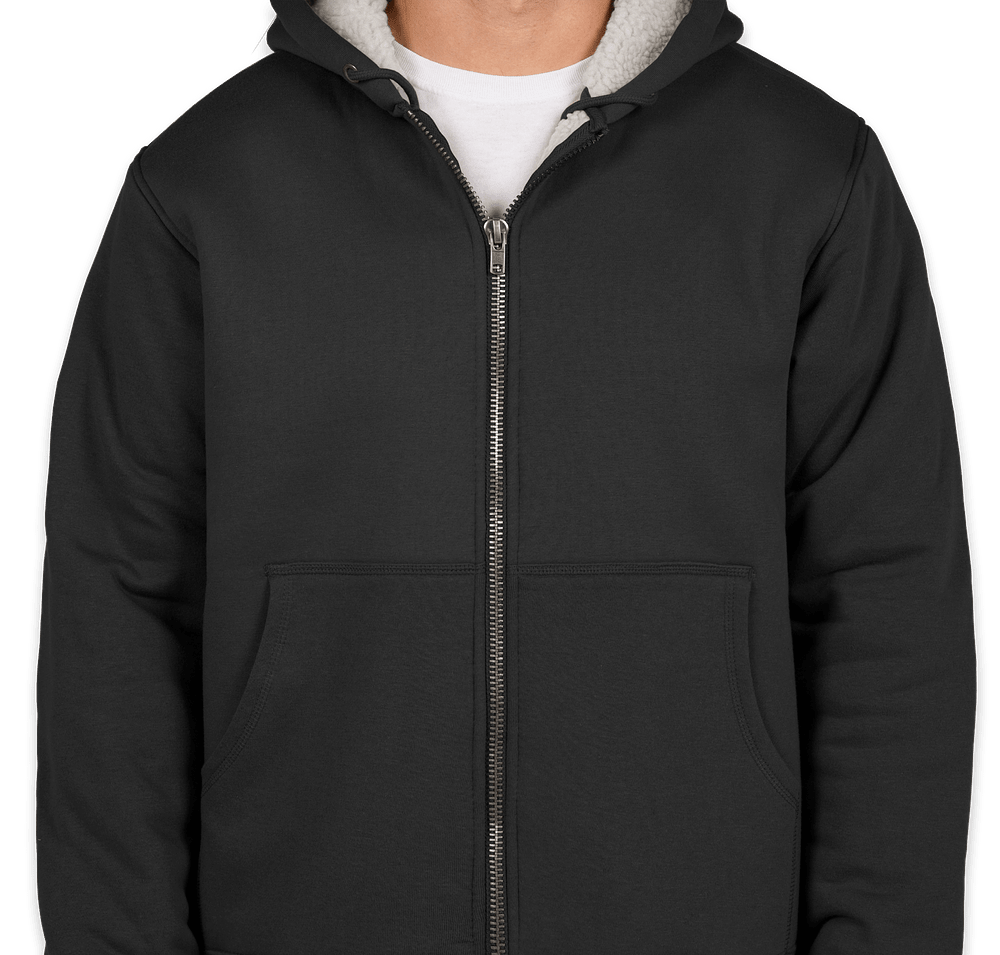 CornerStone DWR Heavyweight Sherpa-Lined Zip Hoodie-default