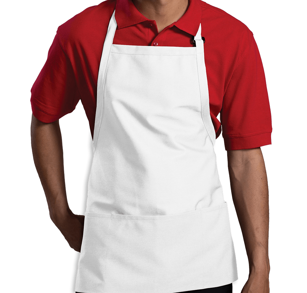 Edwards Medium Length Three-Pocket Bib Apron-default
