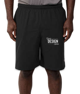 Champion Cotton Jersey Shorts - Color: Black