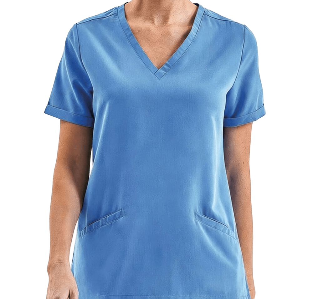 Onna Women’s Invincible Recycled Stretch V-Neck Scrub Top-default