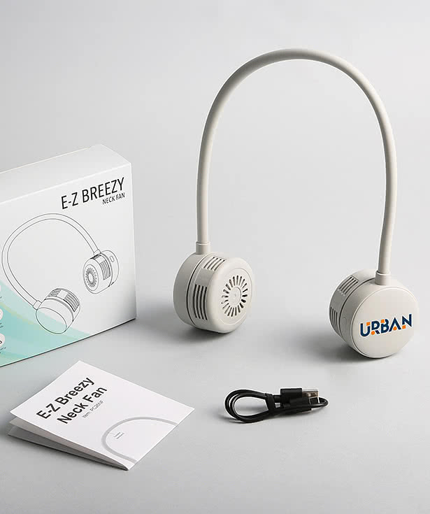 Rechargeable E-Z Breezy Flexible Neck Fan