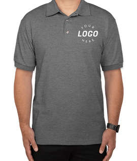 Gildan DryBlend 50/50 Jersey Polo - Color: Graphite Heather