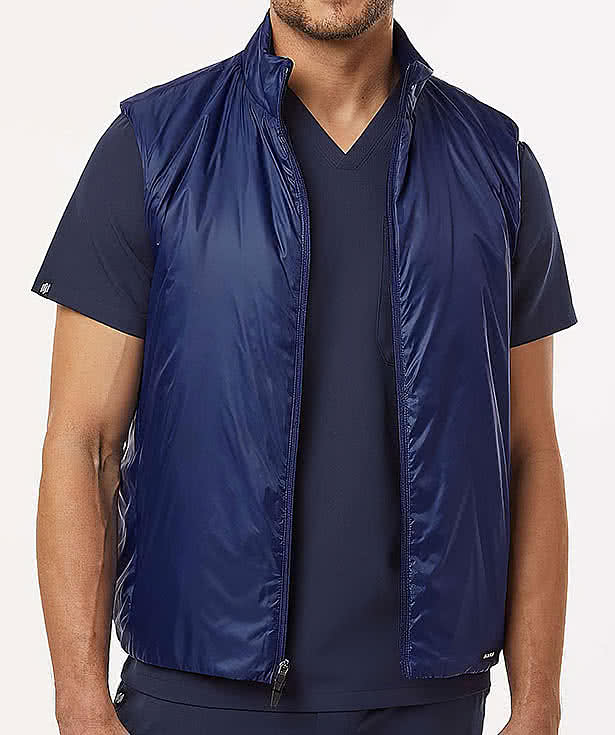 Jaanuu Phantom Recycled Insulated Scrub Vest - Printed