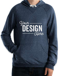 Jerzees Snow Heather French Terry Pullover Hoodie - Color: Navy