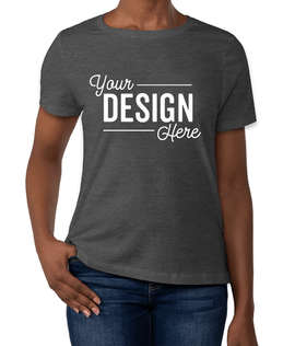 Bella + Canvas Women's Jersey T-shirt - Color: Deep Heather