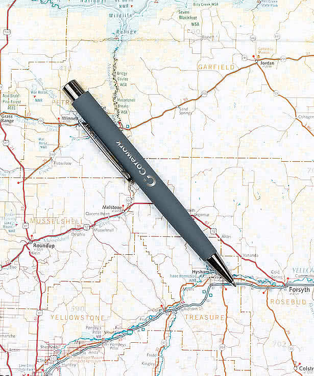 Laser Engraved Kashmiro Executive Comfort Ballpoint Pen (black ink)