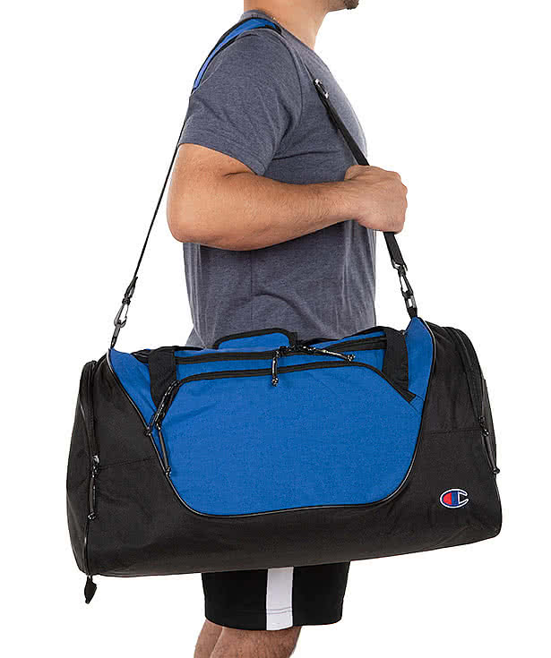 Custom Champion Core Duffel Bag Design Duffels Gym Bags Online at CustomInk