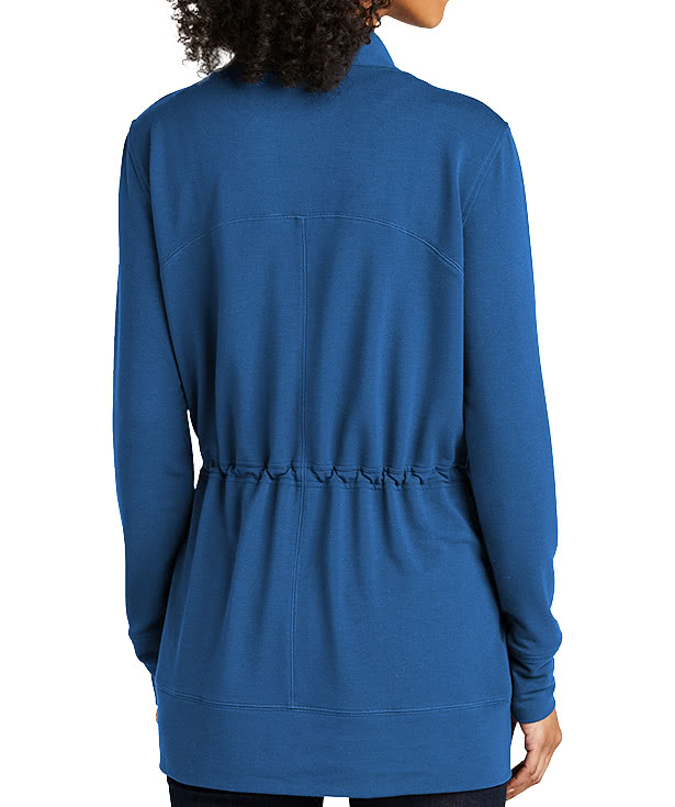 Port Authority Women's Microterry Open Cardigan