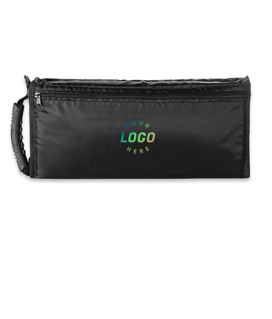 Adjustable Golf Bag 6 Can Cooler in Black
