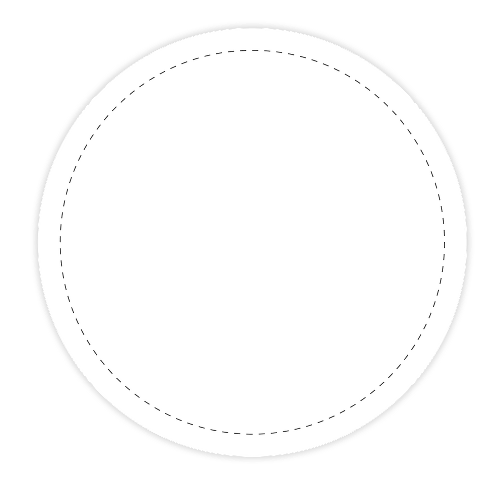 Full Color 2.5" Circle Roll Labels (Roll of 500)-default