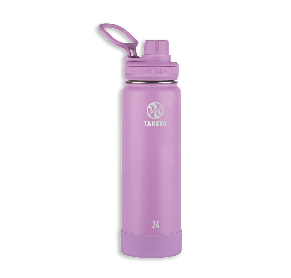 Takeya Full Color 24 oz. Actives Stainless Steel Water Bottle with Spout Lid-default