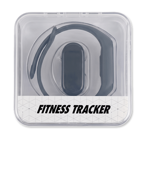 Smart Fitness Tracker in Black