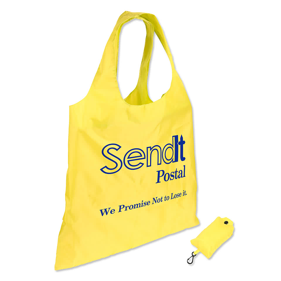 Spring Sling Polyester Foldaway Shopper Tote Bag