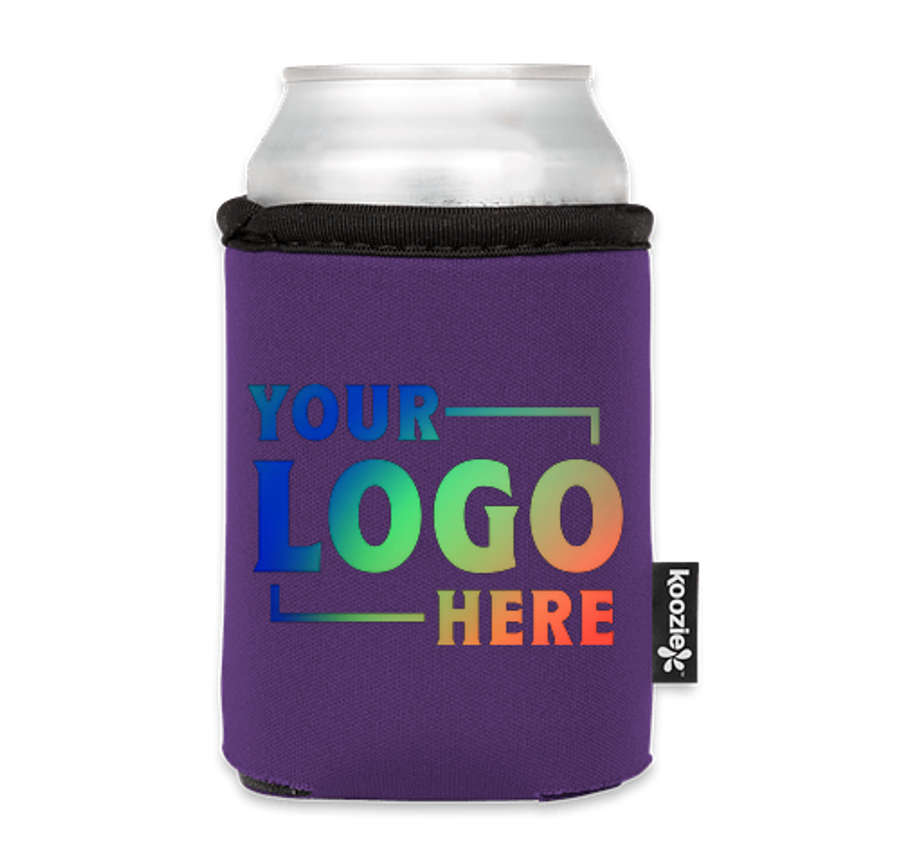 Koozie® Summit Collapsible Can Cooler in Purple