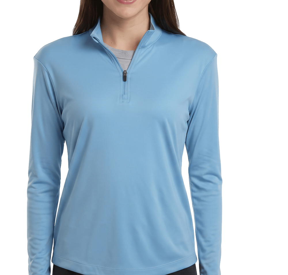 AllPro Women's Pro-Lock UPF 50 Quarter Zip Performance Shirt - Printed-default