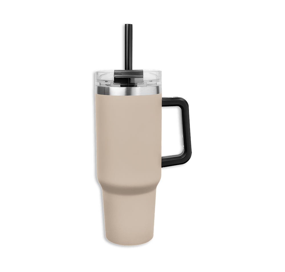 Full Color 40 oz. Intrepid Stainless Steel Tumbler with Straw-default