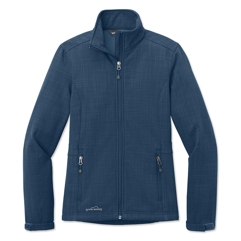 Eddie Bauer Women's Shaded Crosshatch Soft Shell Jacket